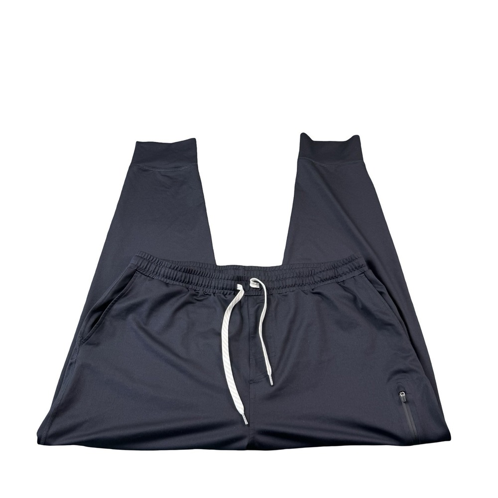Vuori Sunday Performance Joggers Mens 2XL Black V416 Gym Training Pants